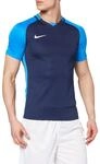 Nike Herren Trikot Dry Trophy III, Midnight Navy/Light Photo Blue/White, 2XL,