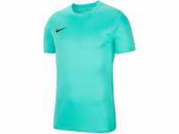 Nike Unisex-Child Park Vii Jersey Ss T-Shirt, Hyper Turq/(Black), 7-8 Jahre