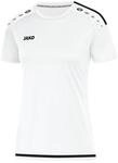 JAKO Damen Trikot Striker 2.0 KA, wei&szlig;/schwarz, 34, 4219D