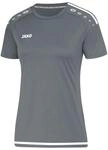 JAKO Damen Trikot Striker 2.0 KA, steingrau/wei&szlig;, 44, 4219D