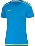JAKO Damen Trikot Striker 2.0 KA, blau/neongelb, 34, 4219D