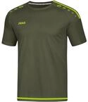 JAKO Kinder Trikot Striker 2.0 KA, khaki/neongr&uuml;n, 116, 4219