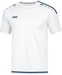 JAKO Kinder Trikot Striker 2.0 KA, wei&szlig;/marine, 116, 4219