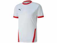 PUMA Herren Teamgoal 23 Jersey T shirt, Puma White-puma Red, S EU