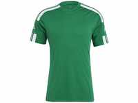 Adidas Herren Squadra 21 Jersey SS T-Shirt, team green/white, Small