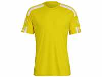 Adidas Herren Squadra 21 Jersey SS T-Shirt, team yellow/white, L