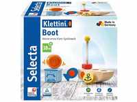 Selecta 62078 Klettini, Boot, Klett-Stapelspielzeug, 6 Teile, bunt