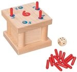 goki 56799 Peg Game The Tricky 6, gemischt