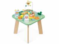 Janod - Activity Tisch ‘Jolie Prairie’ - Holz Spieltisch mit 7 Aktivitäten...
