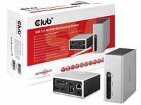 Club 3D SenseVision USB 3.0 4K Mini Docking Station-1x HDMI UHD, 1x DVI-D, 4x...