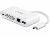 StarTech.com USB-C Multiport Adapter - USB-C auf DVI-D (Digital) Video Adapter...