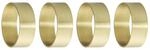 Bloomingville 4- er Set Serviettenringe in Gold