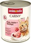 animonda Carny Katzen Nassfutter Pute + Huhn + Shrimps (6 x 800g),...