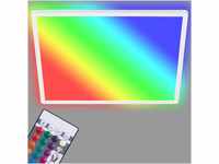 BRILONER Leuchten - LED Panel, Deckenleuchte dimmbar, Deckenlampe, RGB,