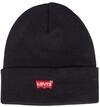 Levi's Herren Red Batwing Embroidered Slouchy Beanie Strickm&uuml;tze, Schwarz (Regular