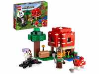 LEGO Minecraft Das Pilzhaus, Spielzeug ab 8 Jahren, Geschenk für Kinder mit...