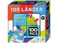 100 PICS 20208048 Quizspiel Länder, Lernspiel für die ganze Familie,...