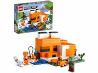 LEGO Minecraft Die Fuchs-Lodge, Spielzeug für Jungen und Mädchen ab 8 Jahren...