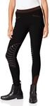 HKM 9228 Reitleggings Starlight, Silikonkniebesatz M&auml;dchen , Schwarz/Braun, 122/128