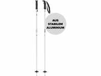 ATOMIC CLOUD Skistöcke - Weiß - Länge 105 cm - Hochwertiger Aluminium-Skistock -