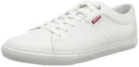 Levi's Herren Woods Sneaker, Wei&szlig; (Brillant White), 40 EU