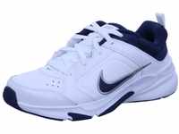 Nike Herren Nike Defy All Day Training Shoe, White Midnight Navy Mtlc Silver, 38.5 EU