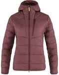 Fj&auml;llr&auml;ven Damen Keb Padded Hoodie Jacke, Port, L