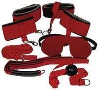 Bad Kitty Exotic Wear Red Giant Bondage-Set 8teilig