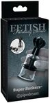 Pipedream Fetish Fantasy Series Limited Edition Super Suckers, Black & Clear, One