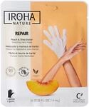 Iroha Nature - Reparierende handmaske handschuhe | Pfirsich und Sheabutter 