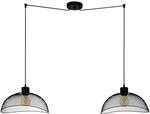 EGLO Pendelleuchte Pompeya, 2 flammige H&auml;ngelampe Vintage, Industrial, Retro,