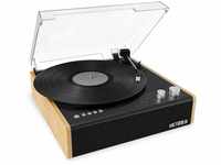 Victrola Eastwood Dual-Bluetooth-Plattenspieler – Vinyl-Plattenspieler mit 3