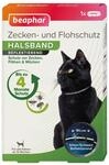 Beaphar Zecken- und Flohschutz Halsband reflektierend Katze, 35cm