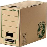 BANKERS BOX Archivschachtel A4+ Format, 200 mm R&uuml;ckenbreite, Earth Series aus...