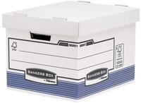 Fellowes R-Kive Prima Standard Archivbox mit automatischem FastFold Aufbau, 10