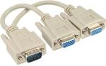 InLine - VGA-Adapter - HD-15 (M) - HD-15 (W) - Fl&uuml;gelschrauben