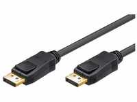Goobay 68798 Vesa Zertifiziertes DisplayPort-Kabel 1.2 HBR2 Übertragungsrate, 4K