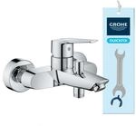 GROHE Start, Badewannenarmatur mit Werkzeug (Duscharmatur f&uuml;r Badewanne,