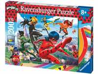 Ravensburger Puzzle 12998 - Superhelden-Power - 200 Teile XXL Miraculous Puzzle...