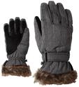 Ziener Damen KIM lady glove Ski-handschuhe / Wintersport |warm, atmungsaktiv, grau