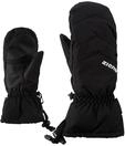 Ziener Kinder LETTERO Ski-F&auml;ustling/Wintersport | wasserdicht atmungsaktiv, black, 4