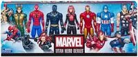 Marvel Avengers Titan Hero Serie Action-Figuren Pack, 7 Action-Figuren (30 cm) und 5