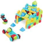 Battat - Basic Builder Set - Ineinandergreifende Baukl&ouml;tze - 112-teiliges Spielset