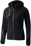 Erima Damen Softshelljacke Function (906203), schwarz/anthrazit, 38