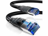 CSL - 2m CAT 8.1 Netzwerkkabel 40 Gbits - LAN Kabel Patchkabel Datenkabel - CAT...