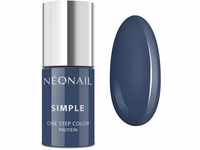 NÉONAIL Blau Xpress UV Nagellack 3In1 Simple One Step Color Protein Mysterious
