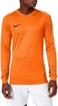Nike Herren Dry Tiempo Premier Football Jersey Long Sleeved T-shirt, Orange (safety