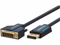 Clicktronic DisplayPort / DVI-D Adapterkabel / Full HD 1080p (60 Hz) /