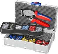 KNIPEX Crimp-Sortiment f&uuml;r Aderendh&uuml;lsen mit Kunststoffkragen 1 x 97 90 00, 1 x 97
