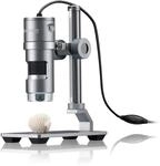 Bresser Digitales Mikroskop mit LED Ringlicht, Auflichtmikroskop DST-1028 mit...